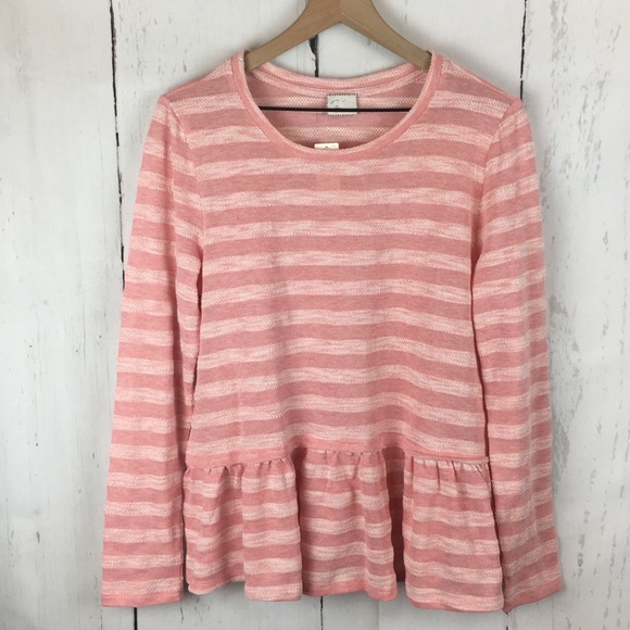 Anthropologie Tops - Anthropologie | Ruffle Trim Blouse | NWT